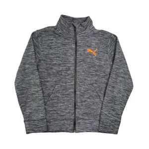 Puma Boy's Full‎ Zip Fleece Lightweight Athletic Jacket